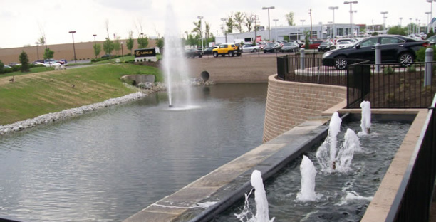 Floating Lake Fountains