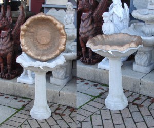 Common Bird Bath made of Cast Stone