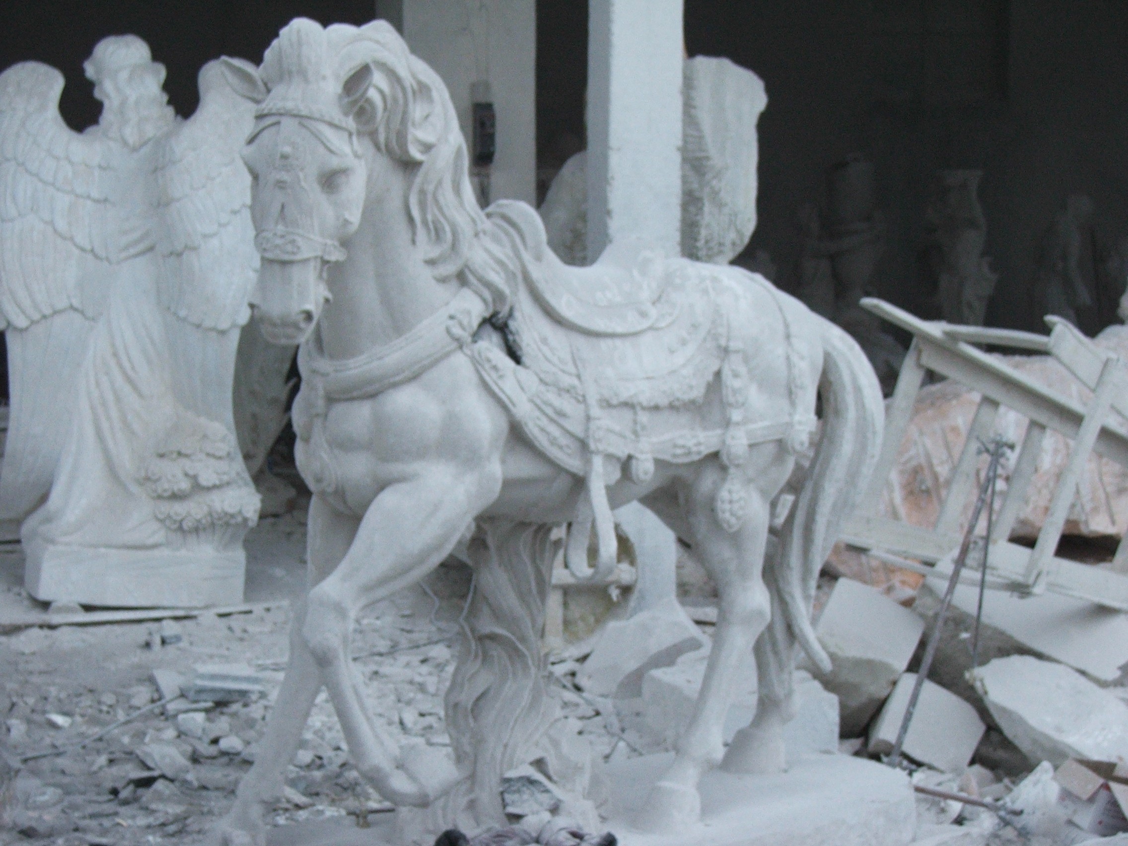 marble horse